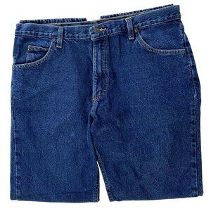 Wrangler Mens Straight Leg Jeans 38x32 Western Cowboy Rodeo Work Wear Classic